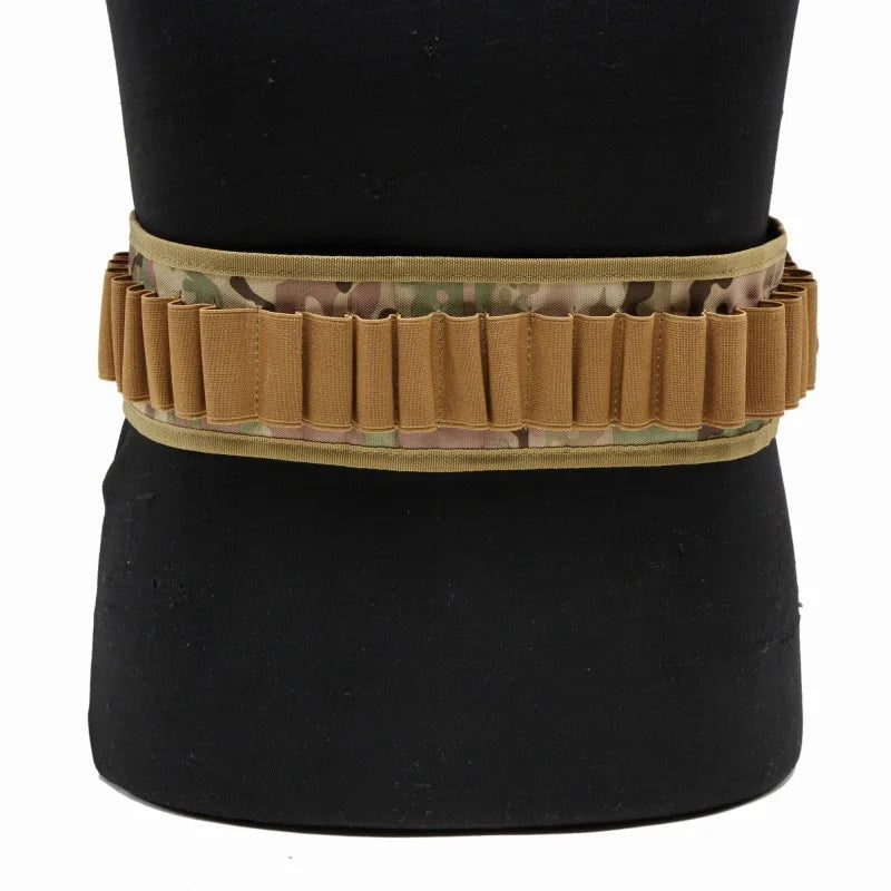 Tactical 27/30 Rounds Shotgun Bandolier Belt