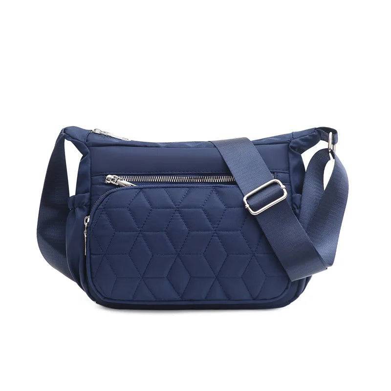 Multi-Pocket Casual Crossbody Bag